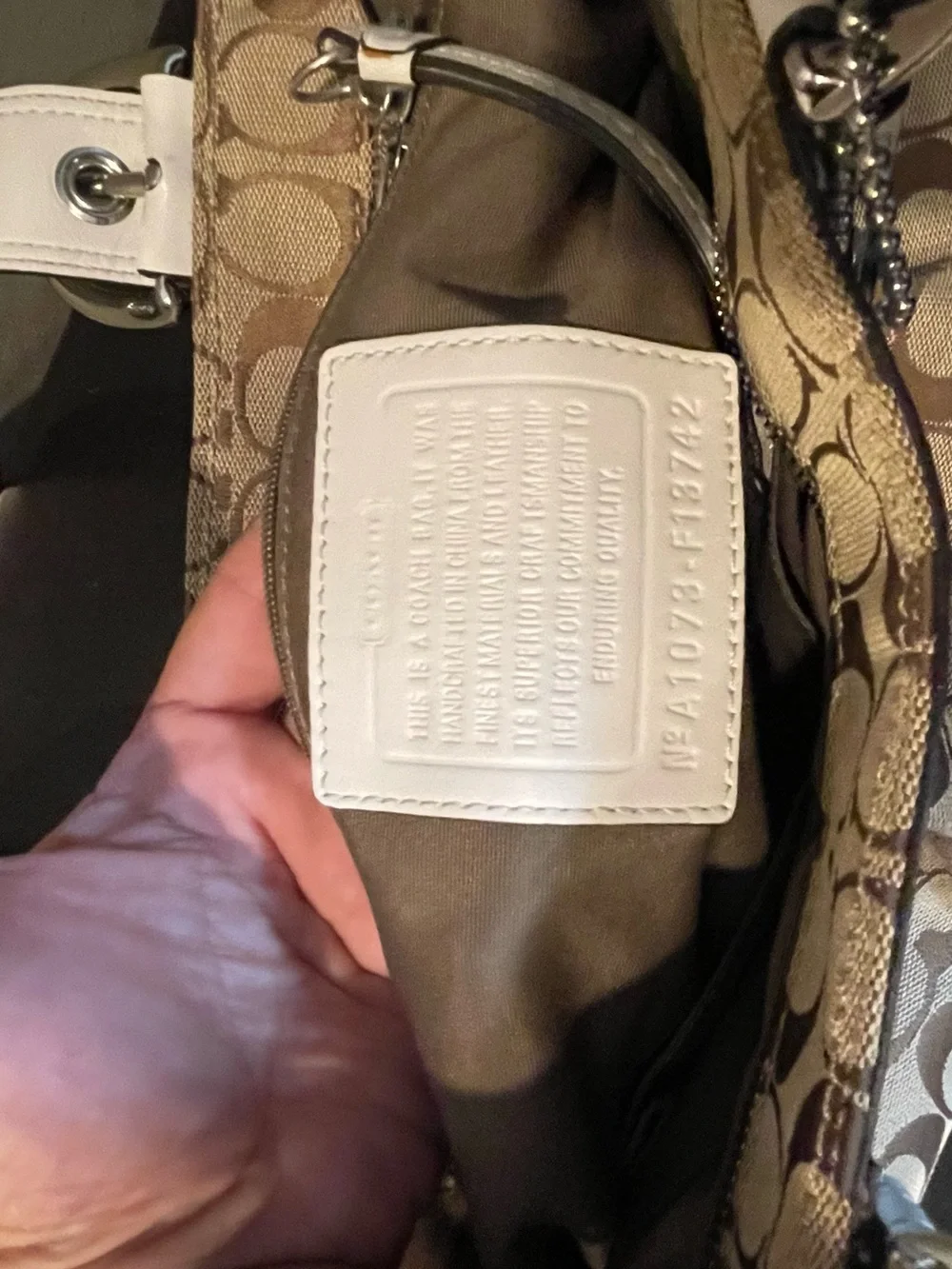 Coach vintage soho